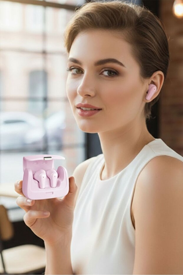 9976-P Çanta Tasarımlı TWS Kablosuz Bluetooth Kulak İçi Kulaklık / Bluetooth V5.4 / Type-C / Şarjlı - 7