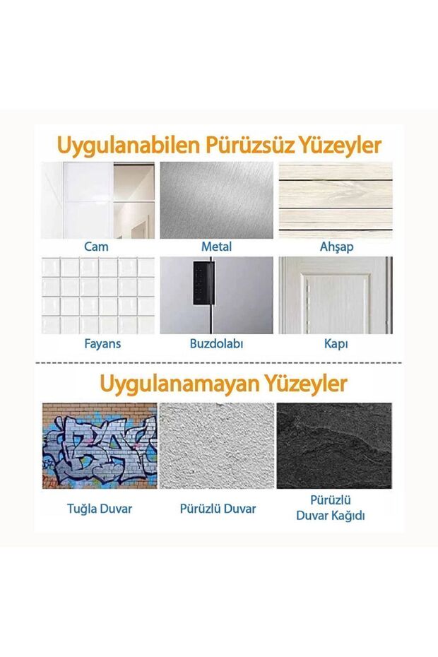 Süper Güçlü Çerçeve Askısı Pin Delgisiz Vidalı Tırnak Kanca Yapışkanlı Raf Tutucu Askı - 6