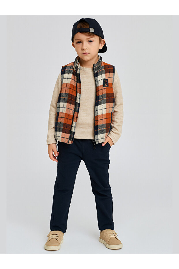 3-Piece Set Boys' Vest & Pants & Sweatshirt Set