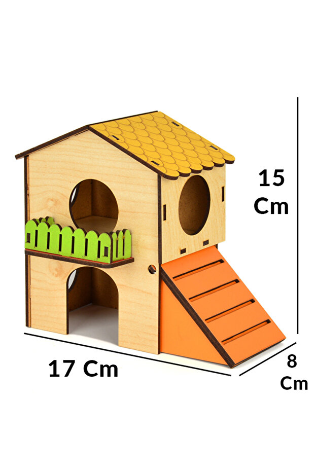 Hamster Evi 2 Katlı Small - 1