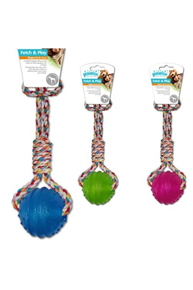 Rope Handle Tooth Floss Dog Toy 34 cm