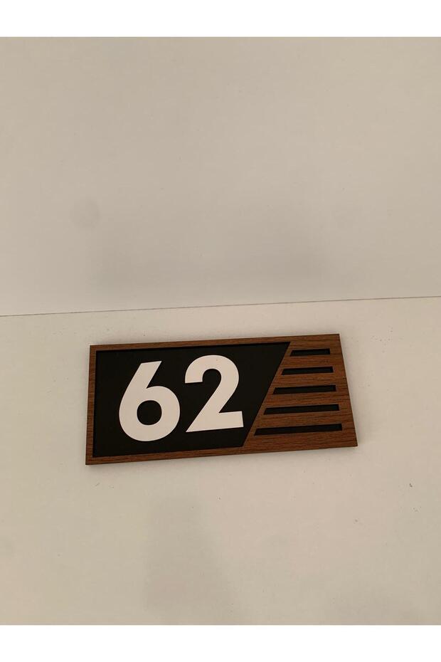 Ahşap Kapı Numaralığı - 6