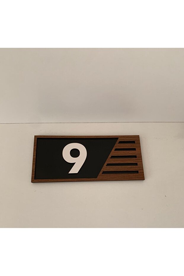 Ahşap Kapı Numaralığı - 7