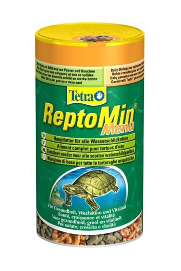 Reptomin Menu 3in1 Kaplumbağa Yemi 250 Ml Skt :02/2028 Orjinal Anadolu Pet Ürünüdür - 2