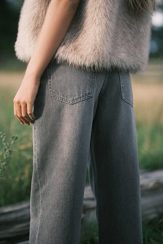 Wide High Jeans - 5
