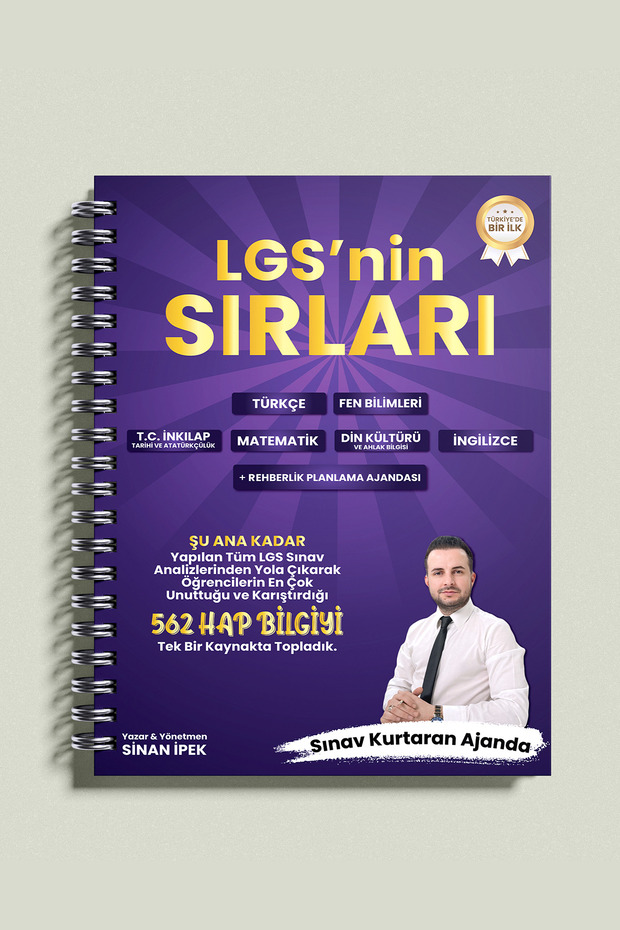 Sinan Ipek 8. Sınıf Tüm Dersler Lgs'nin Sırları - 4