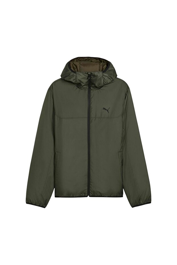 688296-70 Ess Light Padded Jacket Men's Coat Green - 1