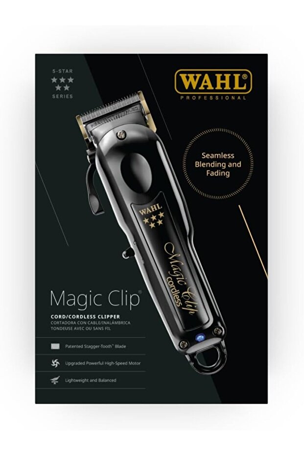 Magic Clip Cordless Black