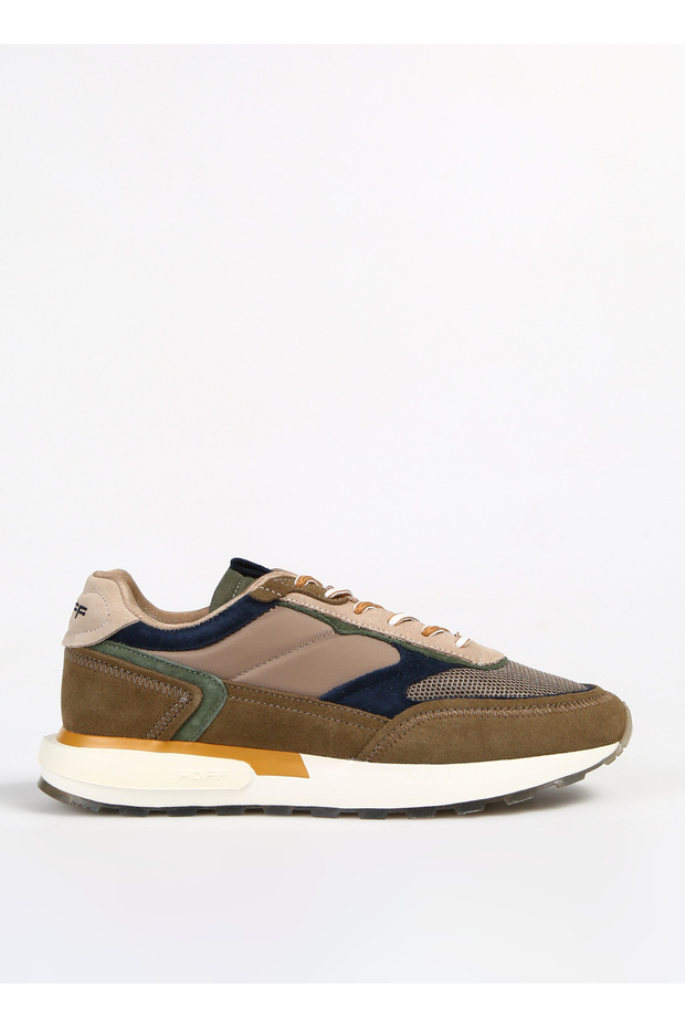 Kahve Erkek Deri Süet Sneaker SENTINEL - 1