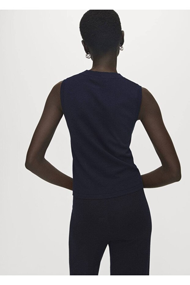 İnce örgü bluz - 4