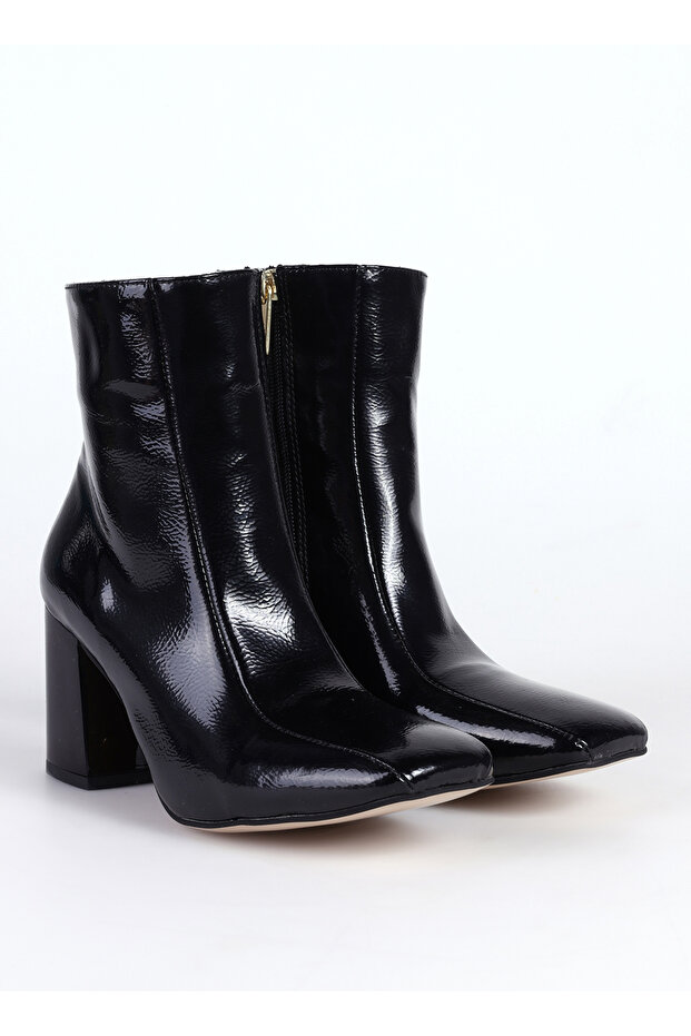 Siyah Kadın Topuklu Bot STABIA RUGAN - 6