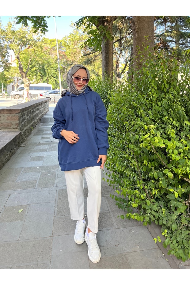 kapüşonlu sweatshirt - 4