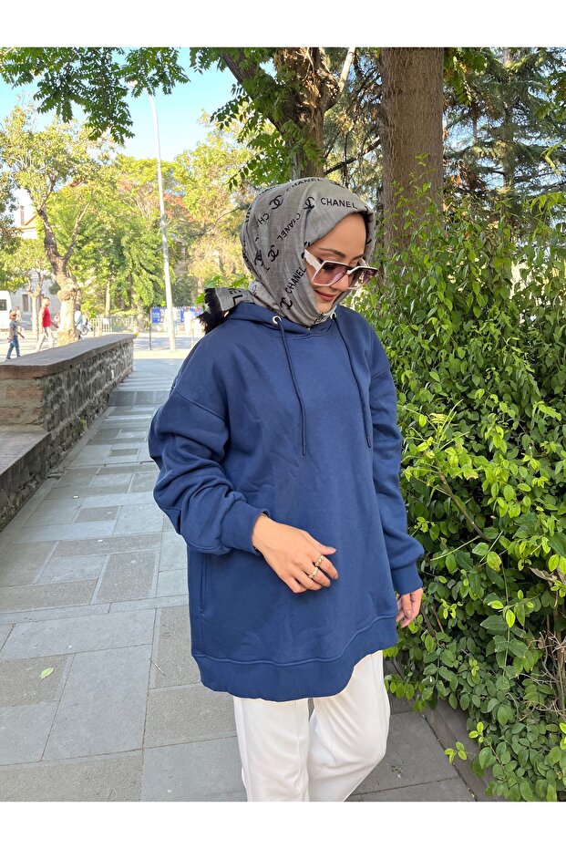 kapüşonlu sweatshirt - 5