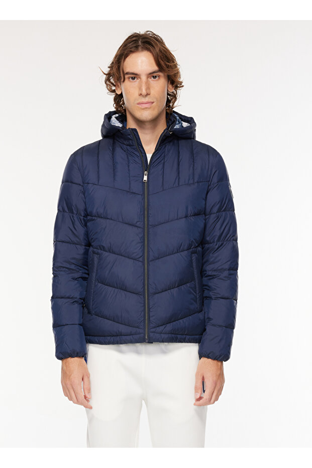 Lacivert Erkek Mont SUPER LIGHT PUFFA JA - RECYCLED LIG - 6