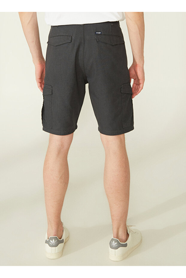 Regular Fit Antrasit Erkek Şort W231091003_Non Denim Şort - 5