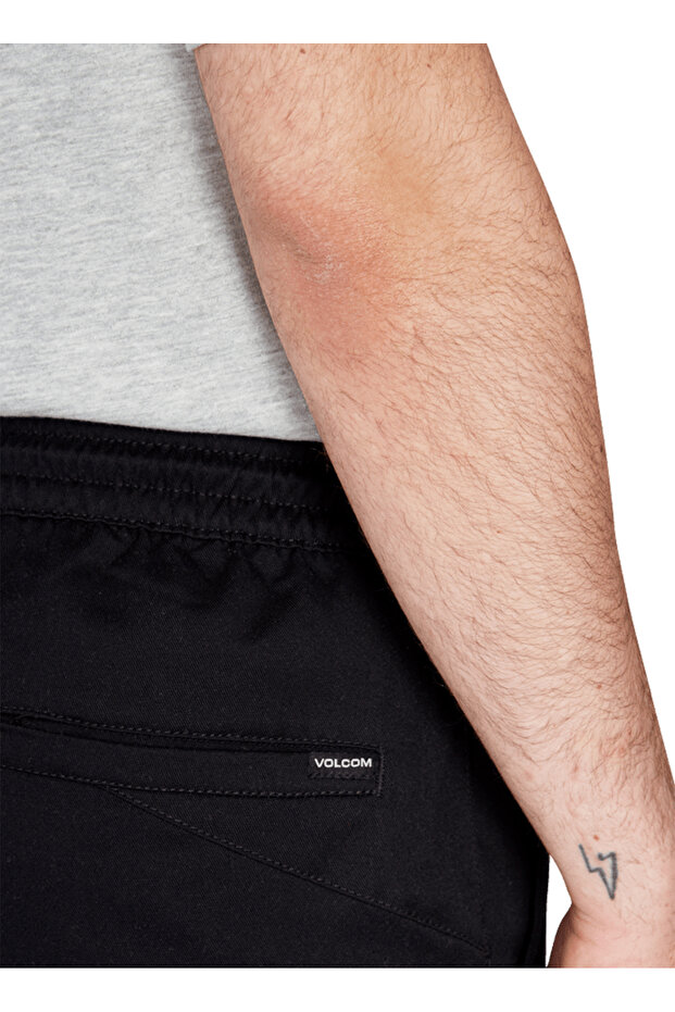 Siyah Erkek Kısa Şort A1012304_Volcom Frickin Ew 19 Blk - 5