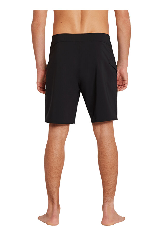 Siyah Erkek Kısa Şort Mayo A0812122_Volcom Lido Solid Mod 18 B - 2
