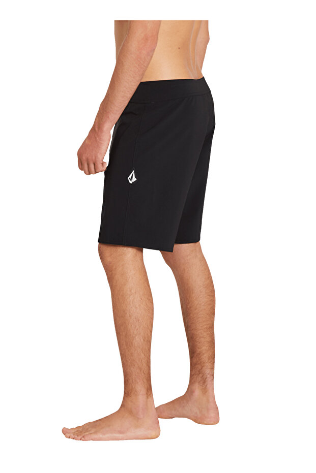 Siyah Erkek Kısa Şort Mayo A0812122_Volcom Lido Solid Mod 18 B - 4