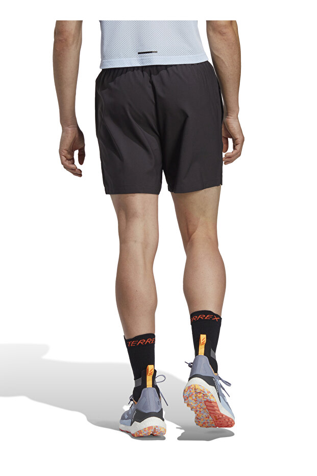 HM4013 MT Short Siyah Erkek Lastikli Paça Normal Kalıp Şort - 4