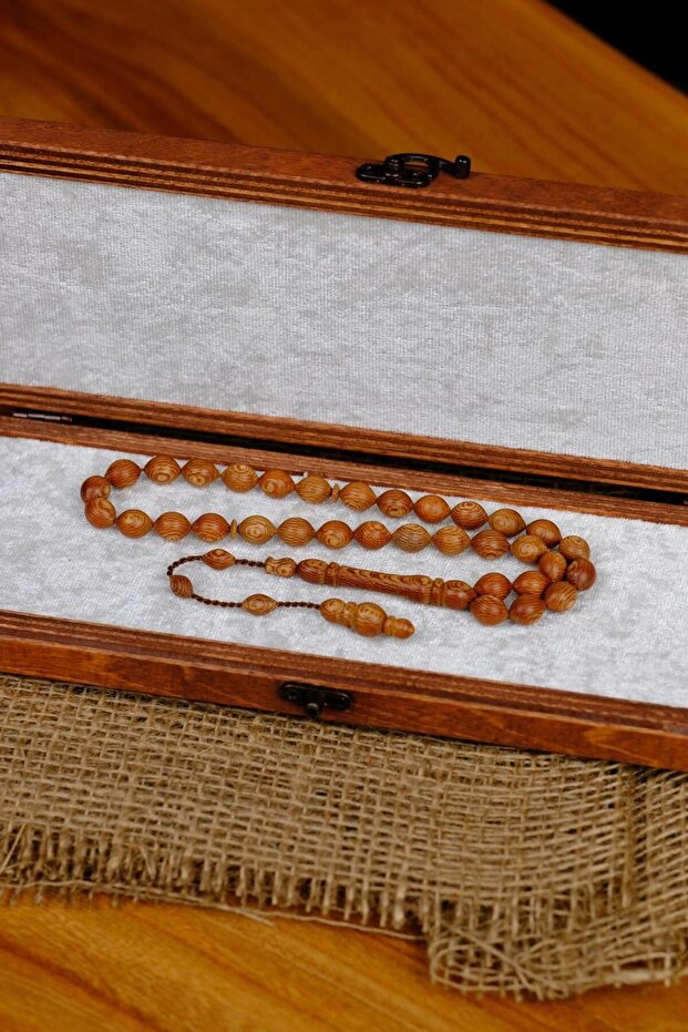 Plane Tree Patterned Prayer Beads - 1