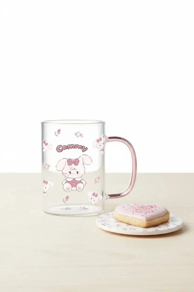 Mikko Lisanslı Borosilikat Cam Bardak (420ml) - Cammy - 1