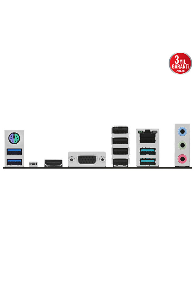 PRIME B650M-K B650 DDR5 Vga GLan 2.5G mATX HD DP M2 RGB TYPE-C AM5 AMD Anakart - 4