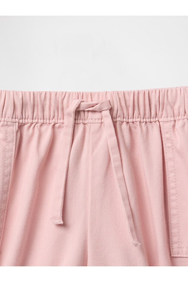 Kız Bebek Açık Pembe UltraSoft Pull-On Şort - 2