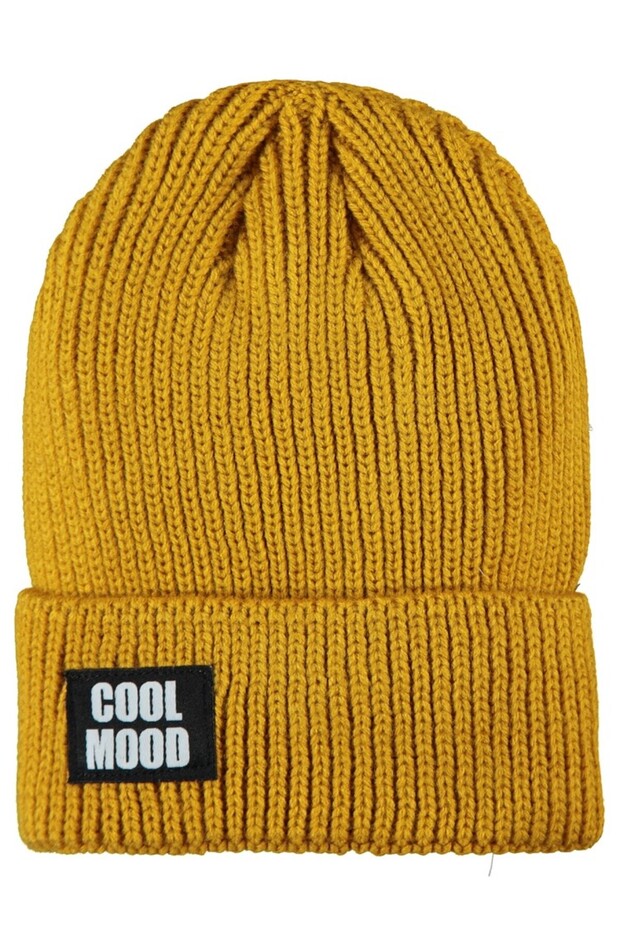 Cool Mood 6-9 Years Old Hat Beanie - Mustard