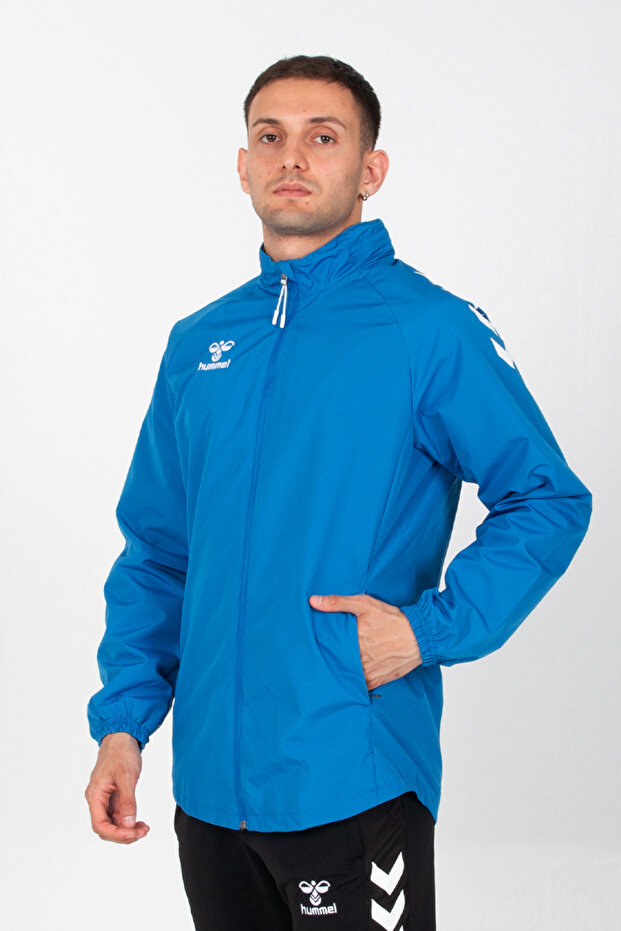 Line Yağmurluk Saks Mavi - 5