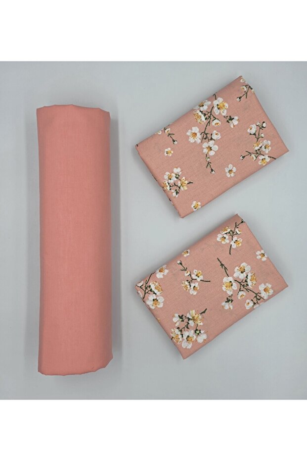 100% Organic Cotton Soft Fabric Elastic Bed Sheet+Pillowcase Corner Depth 28-30 cm**NEW SEASON**