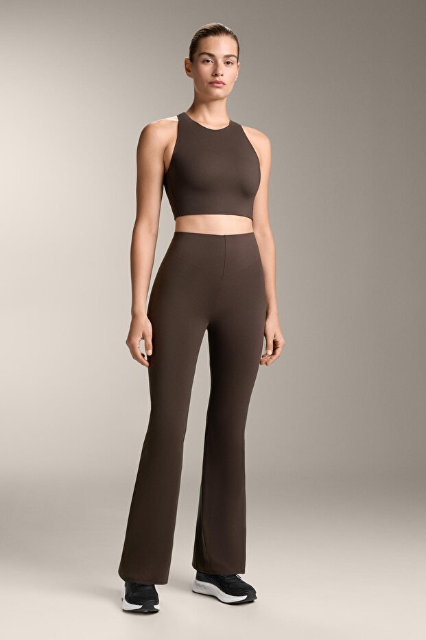 Raise up compressive 80 cm flare pantolon - 7