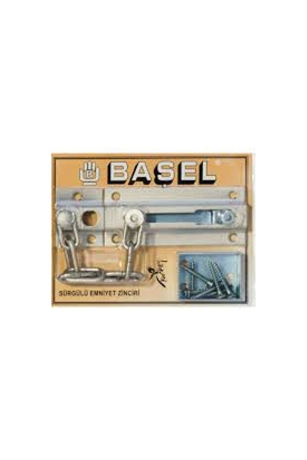 Başel Sürgülü Kapı Emniyet Kilidi Krom - 3