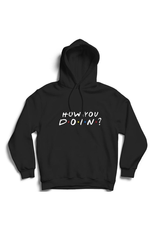 Friends - Joey, How You Doin'? Cotton Hooded Sweatshirt Hoodie
