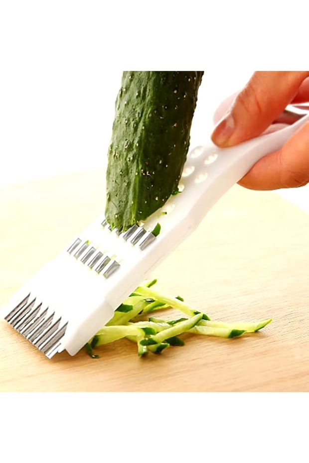 Karışık Renk 5 Fonksiyonlu Pratik Soyacak Cips Yapma - 1 Adet - 5