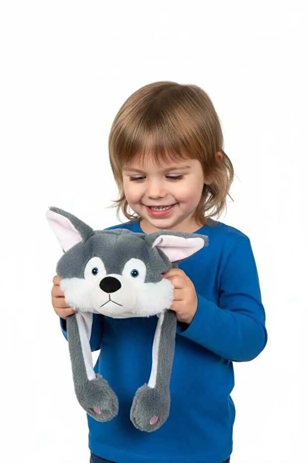 Tilki Peluş Şapka - 1