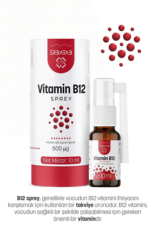 Metilkobalamin B12 Sprey 10 ml - 3