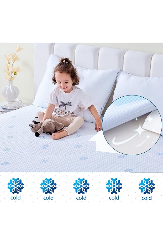 Sleeping Pad Luxury Smart Feather Sponge 7 cm Sleeping Pad, Made for People Suffering from Back Pain..