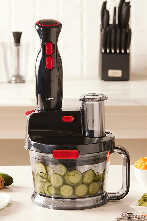 Pro-multimax Mutfak Robotu Black 2000 W - 1