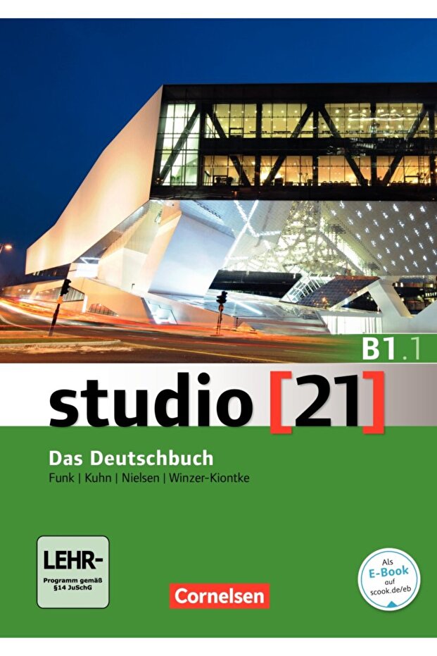 كتاب دروس وتمارين ستوديو 21 B1.1 مع قرص DVD