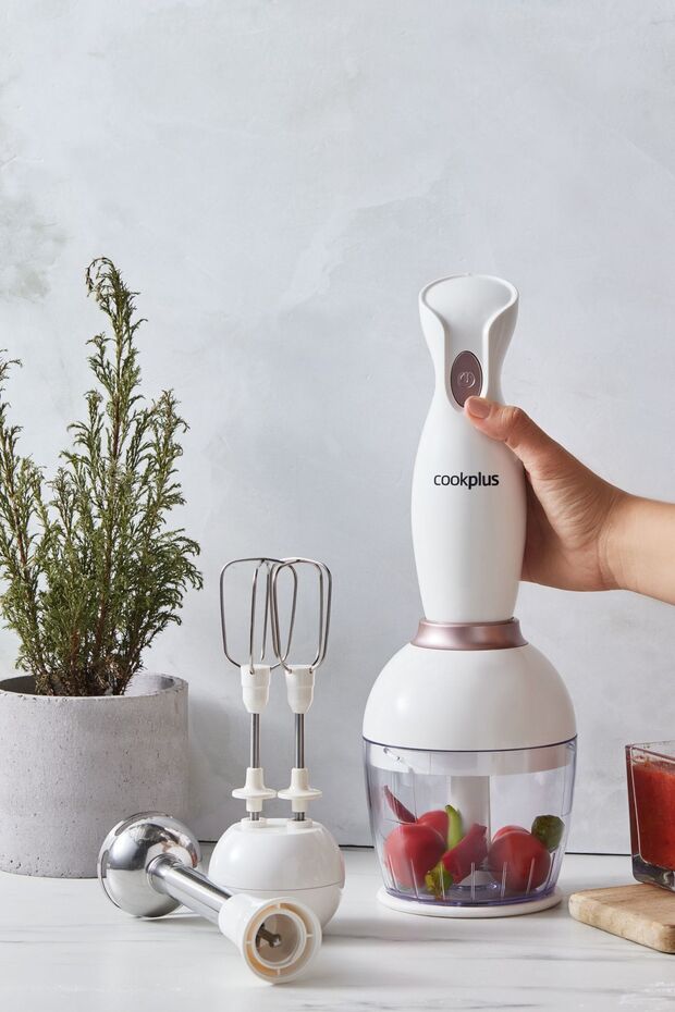 Midimix Blender Set Krem Gold 1000w - 4