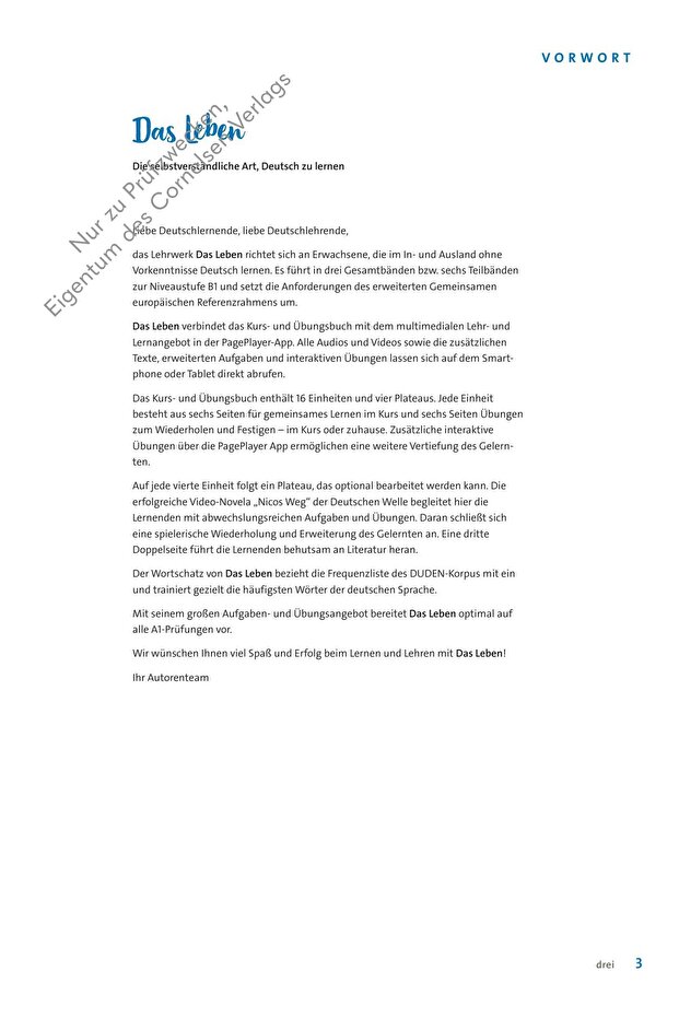 DAS LEBEN A1 Gesamtband - 5