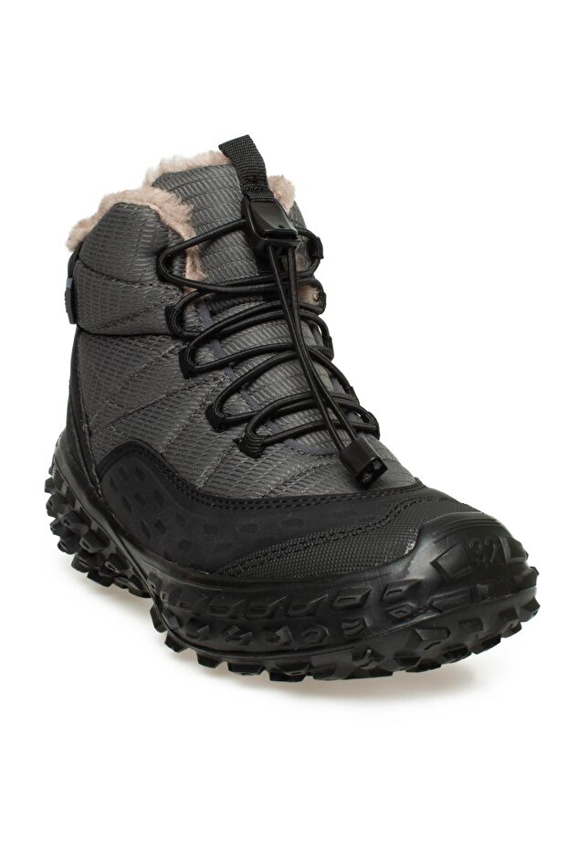 943.P23K376 Tiger Booties Phylon Snow Black Kids Boots