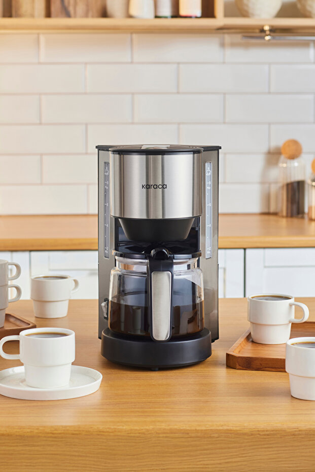 ماكينة صنع القهوة بفلتر إينوكس من فريش برو - 1