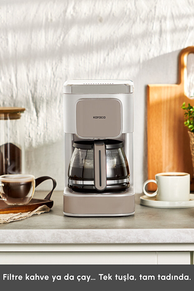 Just Coffee Aroma 2 In 1 Filtre Kahve Ve Çay Demleme Makinesi Latte - 3