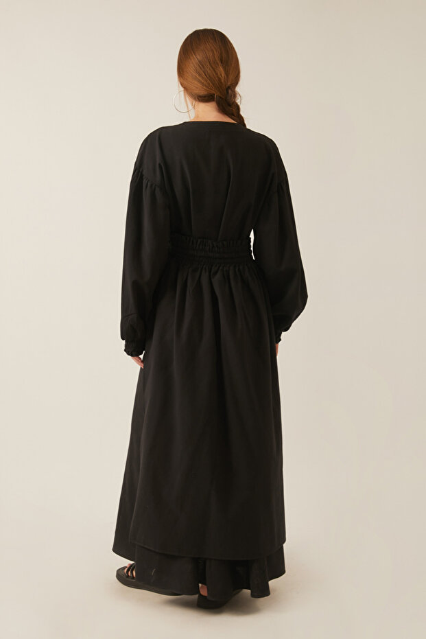 Çağıl Elbise Siyah - 7