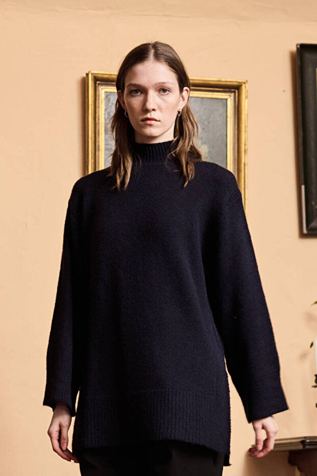 LACİVERT SOFT KAZAK - 7