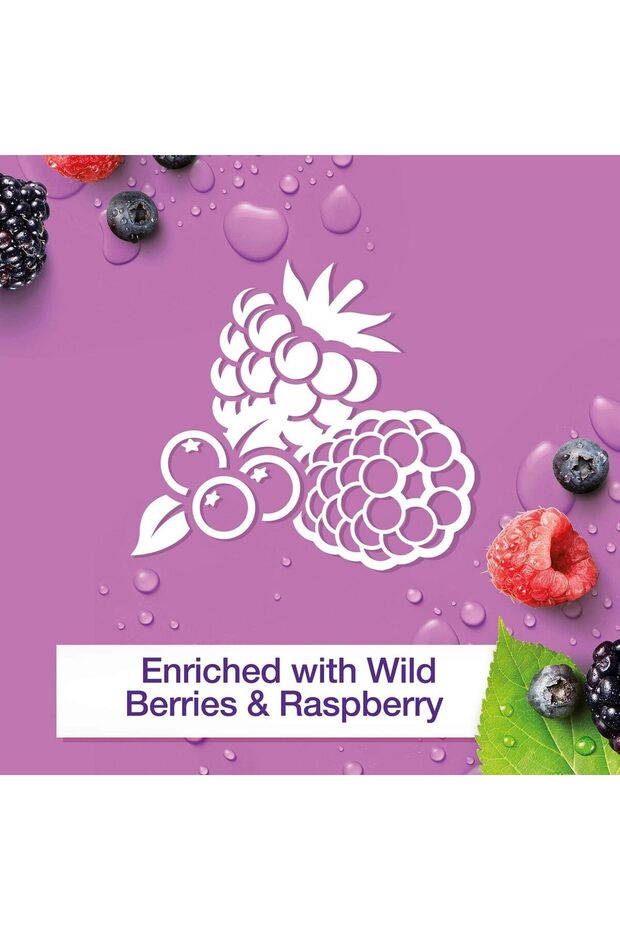 JOHNSON BODY WASH RASPBERRY 400ML - 6