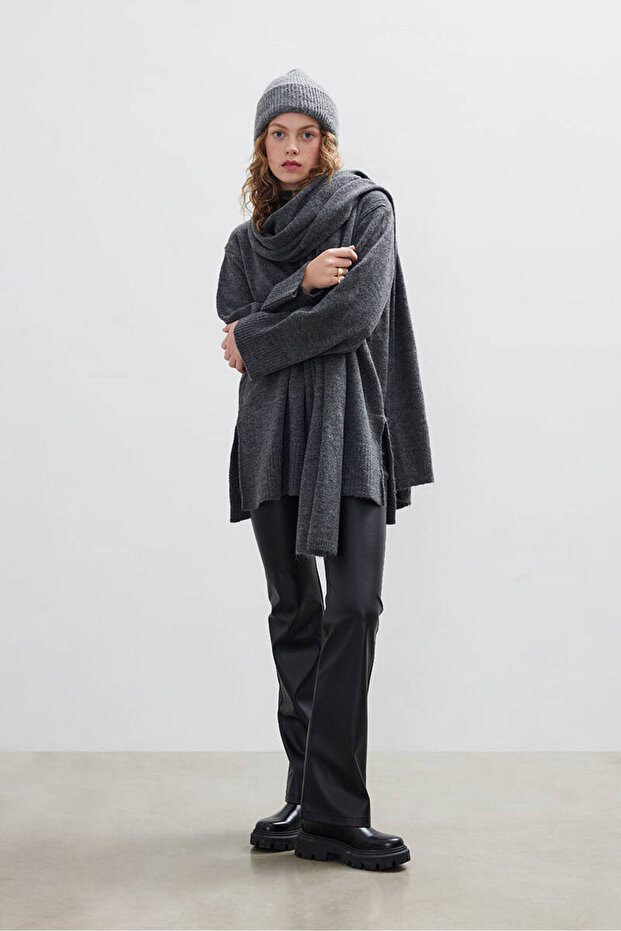 ANTRASİT SOFT ATKI - 5