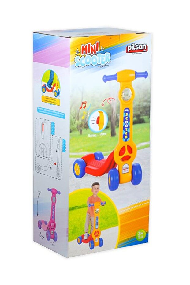 Mini Scooter Sarı 07811 - 2