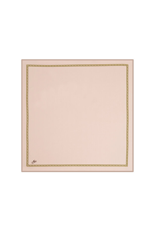 Eşarp Pudra Kadın Polyester Eşarp - 1